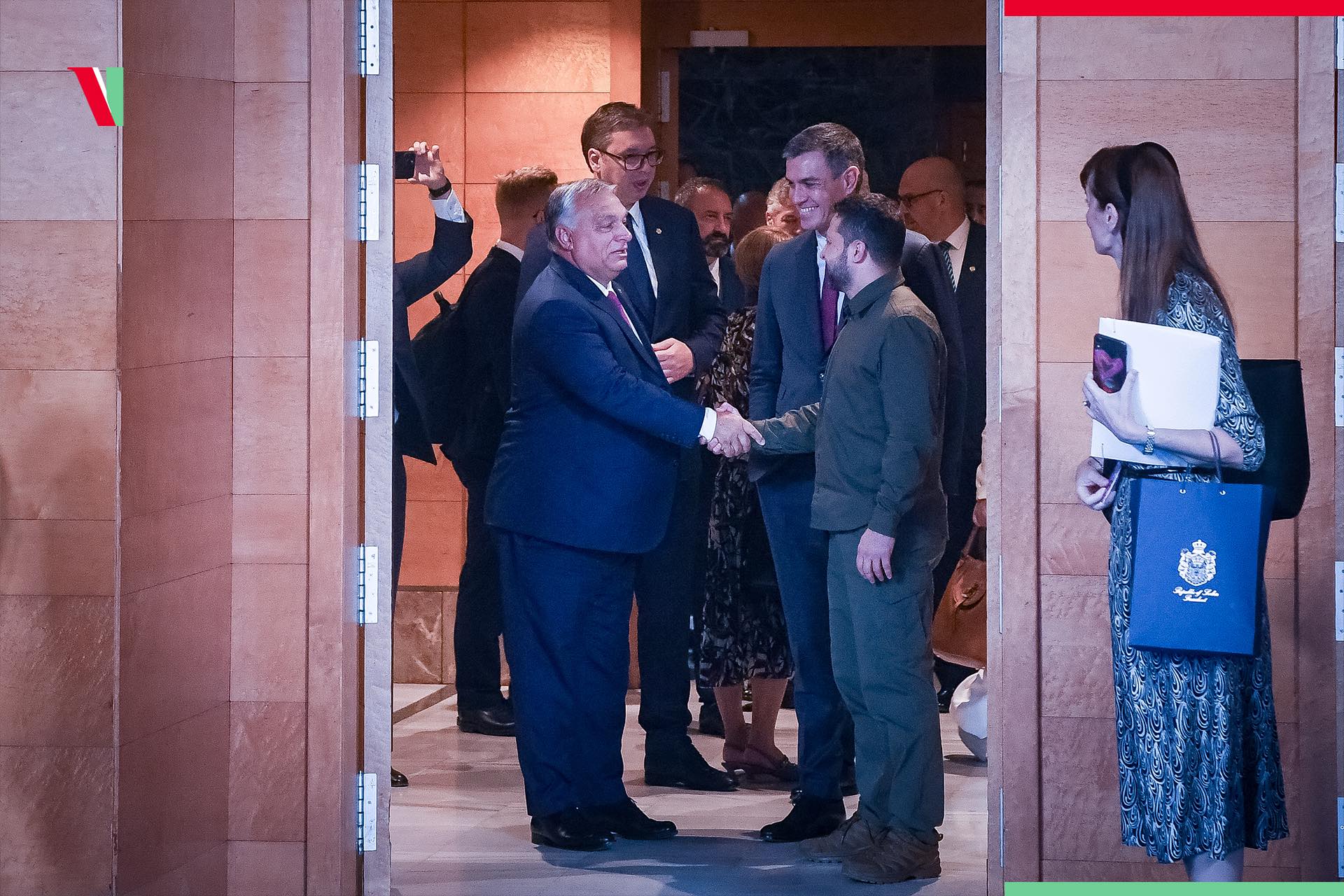 Orbán Viktor Zelenszkijjel is találkozott