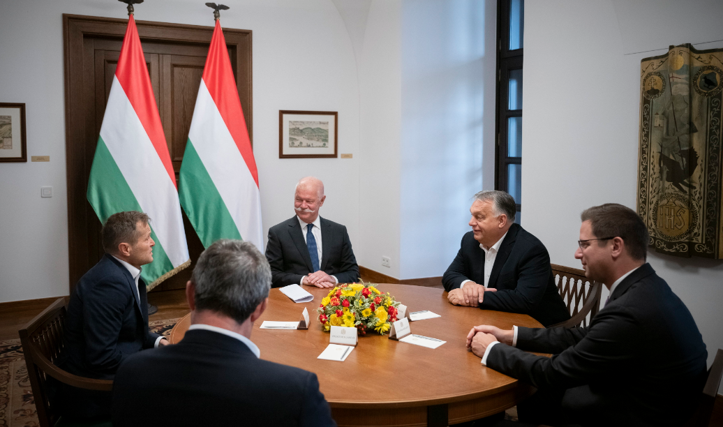 Orbán Viktorral egyeztetett Krausz Ferenc Nobel-díjas fizikus