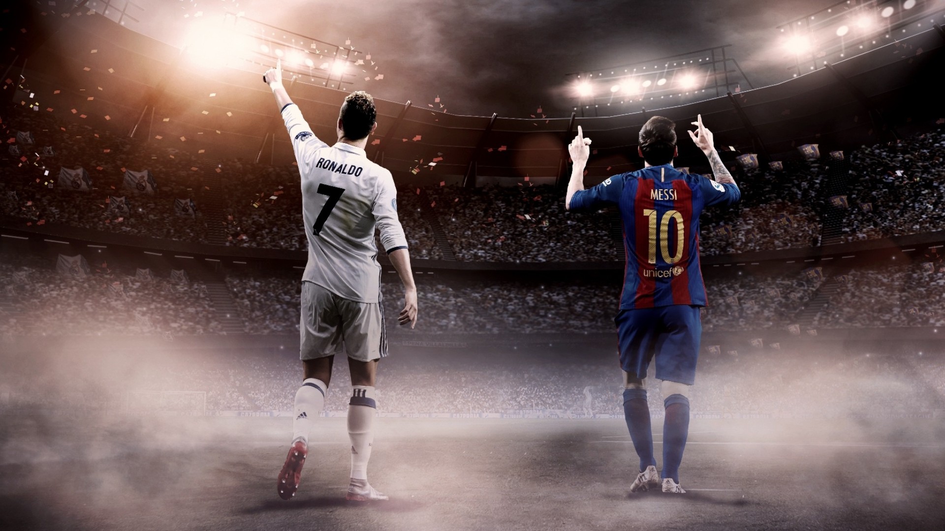Még egyszer egymásnak feszül Cristiano Ronaldo és Lionel Messi + kép