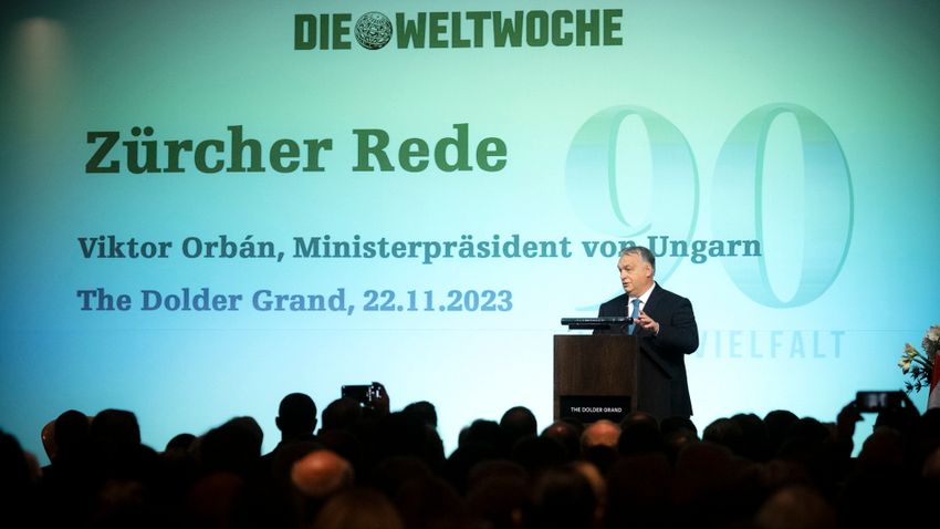 A Die Weltwoche hosszan elemezte Orbán Viktor beszédét 