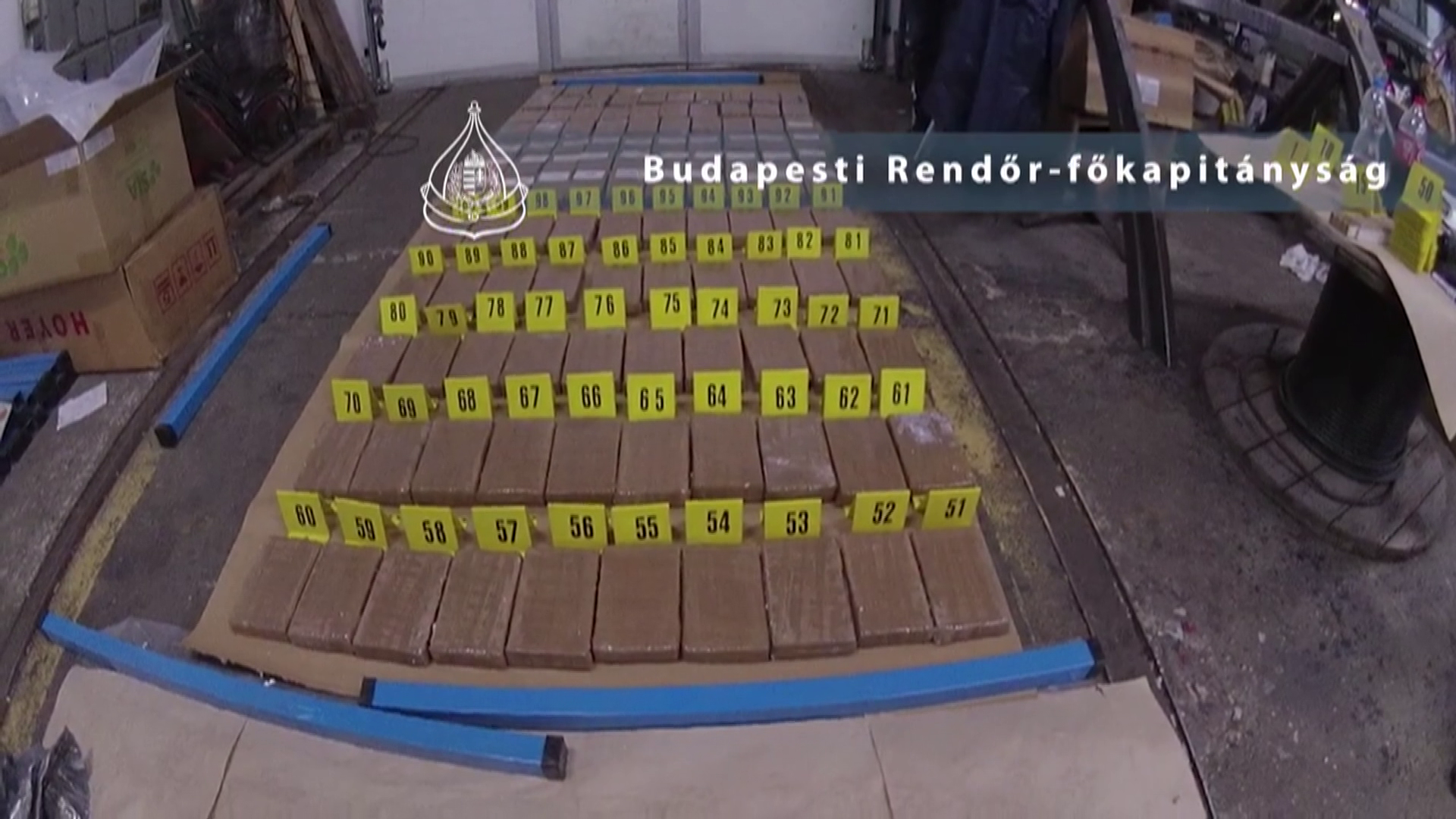 Radar - 23 milliárdos kokainfogás Budapesten + videó