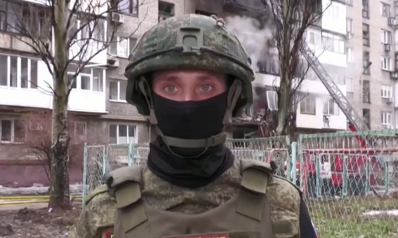 Az oroszok szerint óvodát talált el egy ukrán gránát Donyeckben + videó