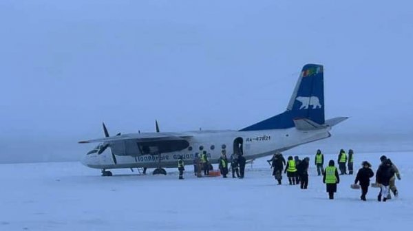 Befagyott folyón landolt tévedésből egy orosz utasszállító repülőgép