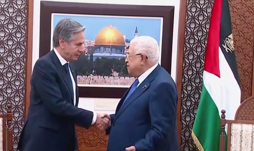 Az amerikai külügyminiszter a palesztin hatóság elnökével tárgyalt + videó