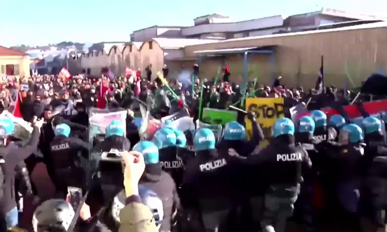 Egyre több erőszakos cseleményre kerül sor Olaszországban + videó