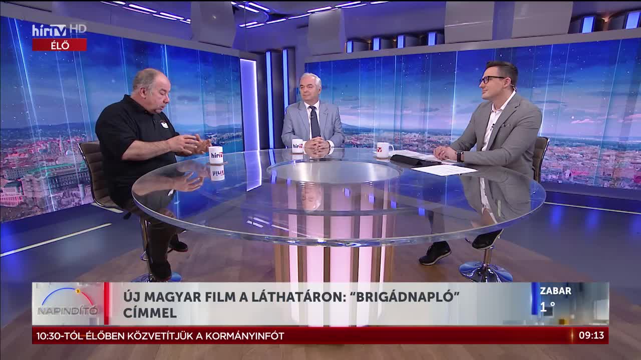 Napindító – Új magyar film a láthatáron: „Brigádnapló” címmel