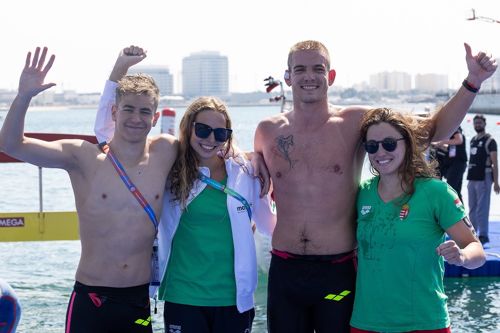 Vizes vb: Bronzérmes a magyar csapat a nyíltvízi úszóknál