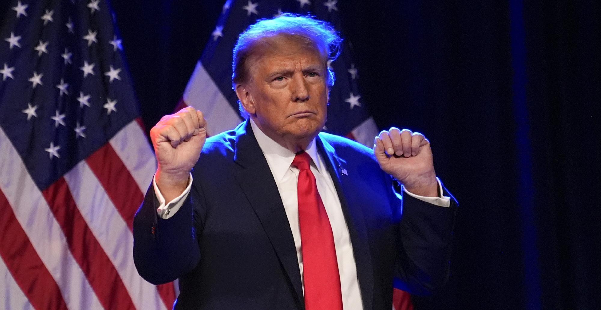 Donald Trump újabb győzelmeket söpört be