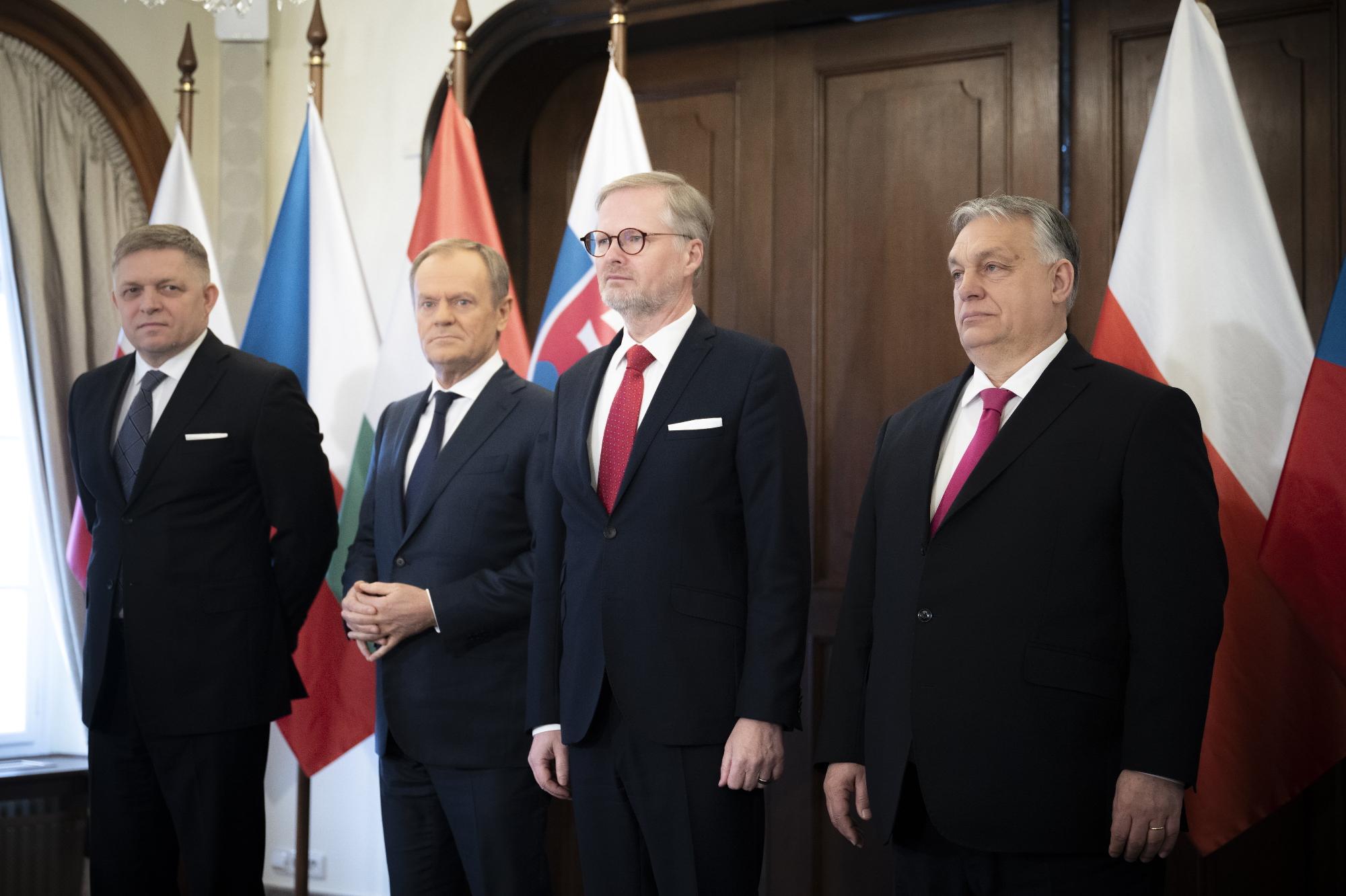 Orbán Viktor: a véleménykülönbségek ellenére a V4-nek van értelme