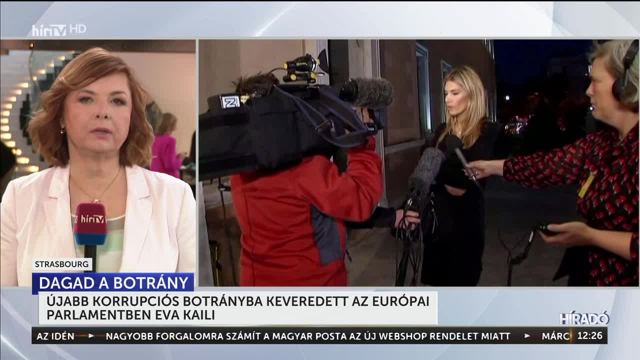 Újabb korrupciós botrányba keveredett Eva Kaili + videó
