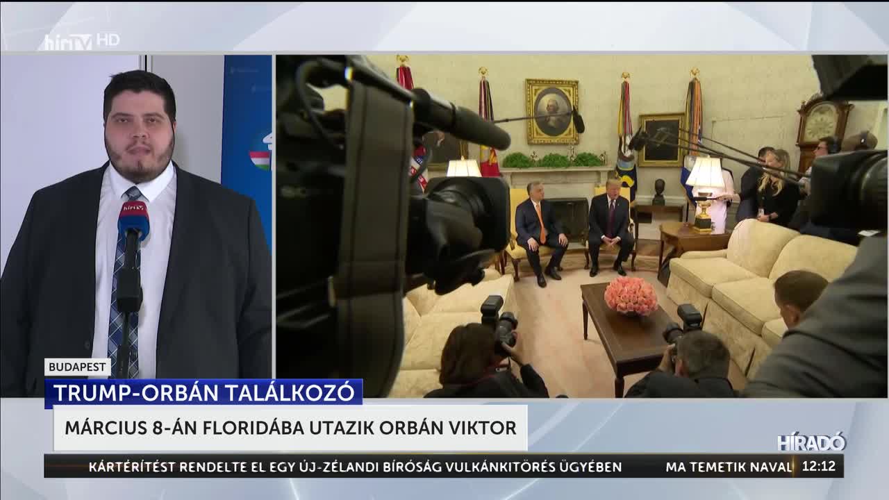 Március 8-án Floridába utazik Orbán Viktor + videó
