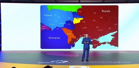 Így osztotta fel Dmitrij Medvegyev Ukrajnát, ami szerinte Oroszország része