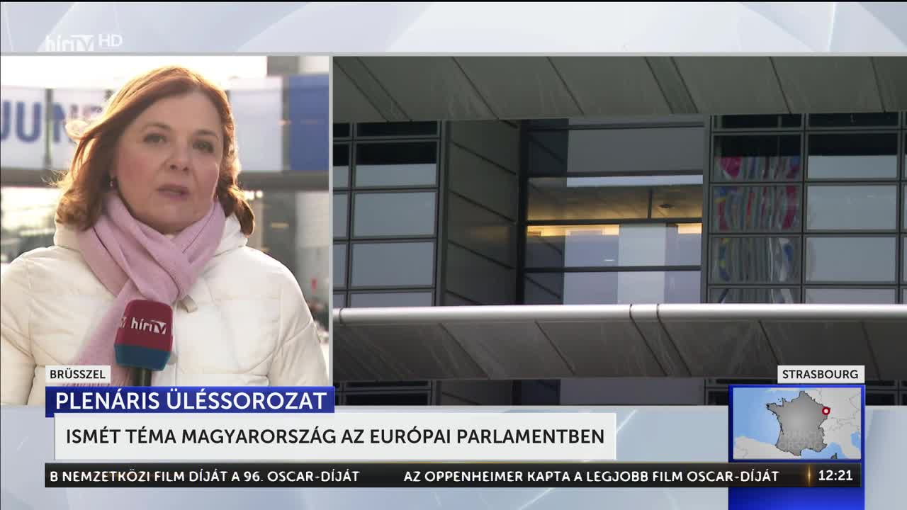 Ismét téma Magyarország az Európai Parlamentben + videó