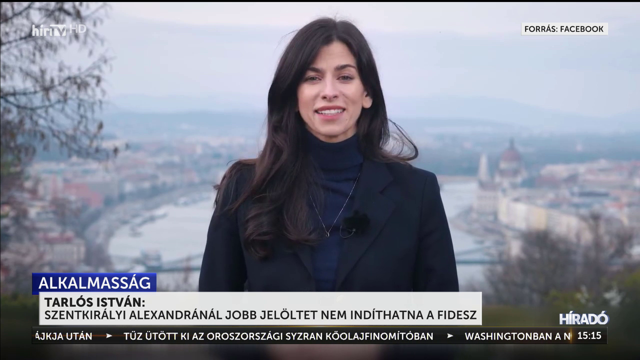 Tarlós István: Szentkirályi Alexandrának reális esélye van megnyerni a főpolgármesteri választást + videó