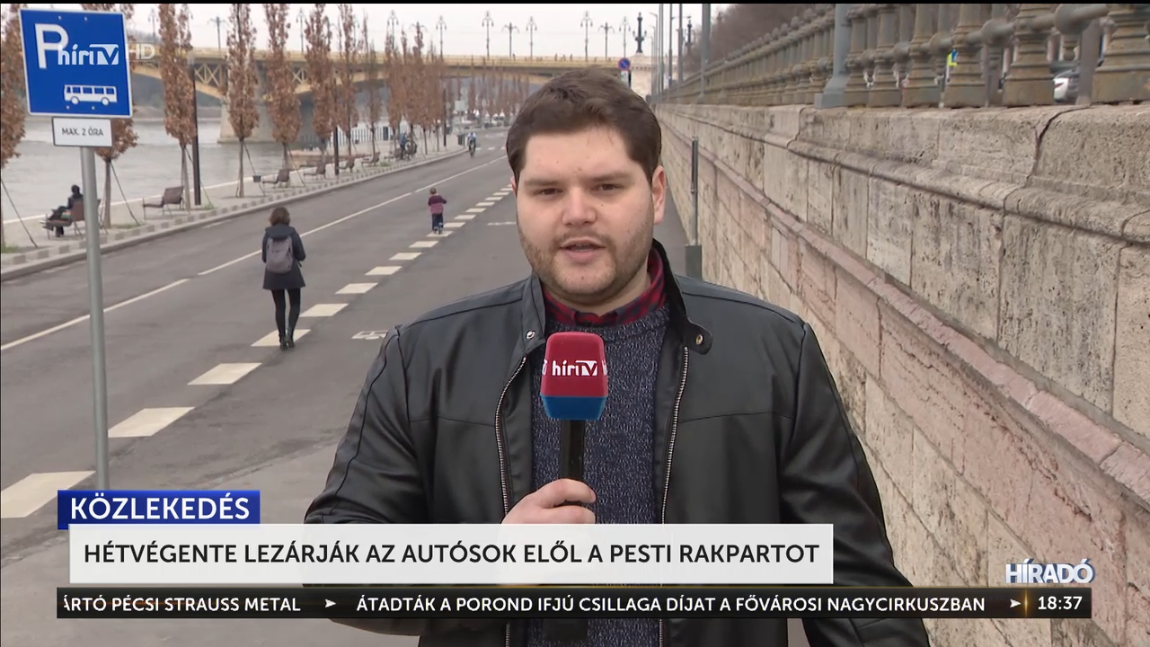 Lezárják az autósok előtt a hétvégi közlekedést, a pesti rakpart egy jelentős részén október 23-ig + videó