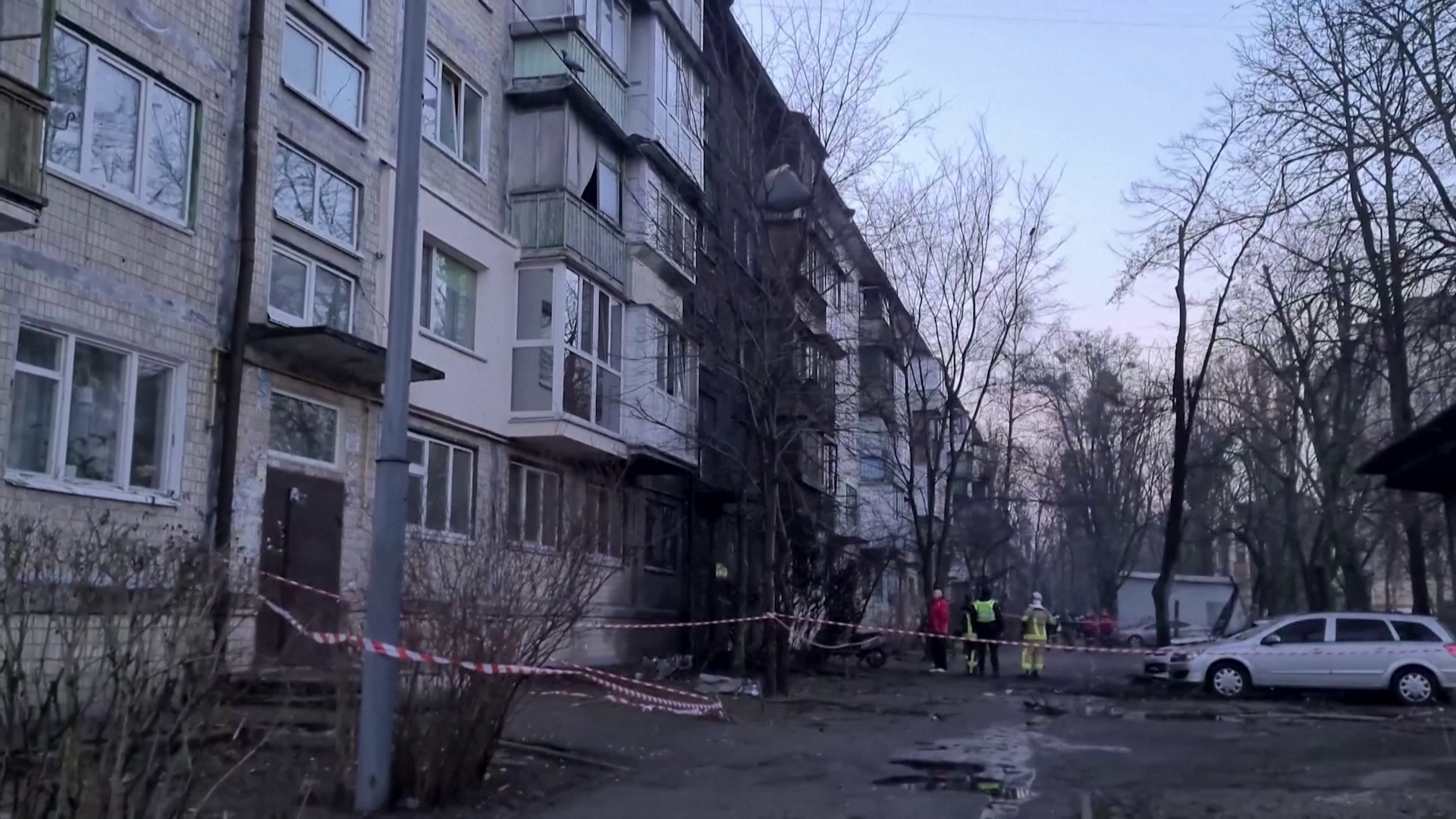 Orosz rakétatámadás érte Kijev központját
