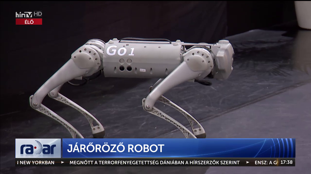 Radar: Robotjárőr segíti az ember munkáját + videó