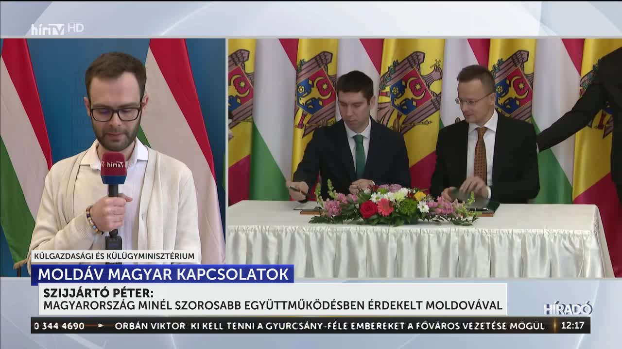 Magyarország támogatja Moldova uniós integrációját