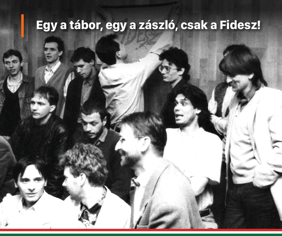 Az alapítók csoportképével ünnepli 36. születésnapját a Fidesz 
