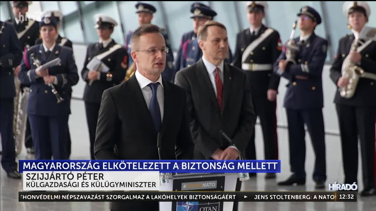 Szijjártó Péter: Magyarország büszke tagja a világ legerősebb védelmi szövetségének + videó