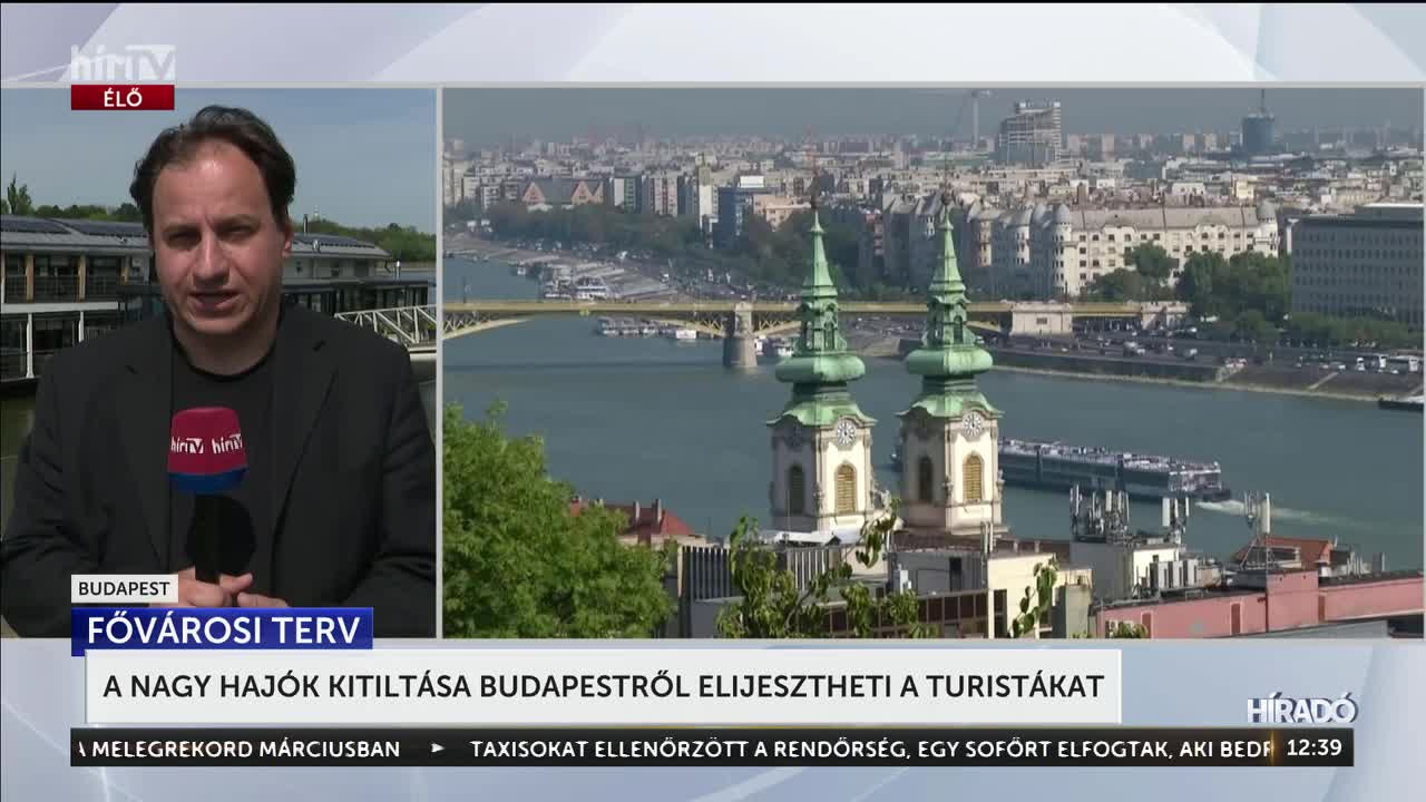 A nagy hajók kitiltása Budapestről elijesztheti a turistákat + videó