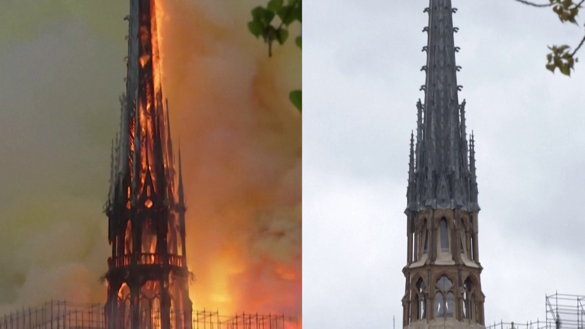 Radar – Így áll most az öt évvel ezelőtt tűzvészben rombadőlt Notre Dame + videó