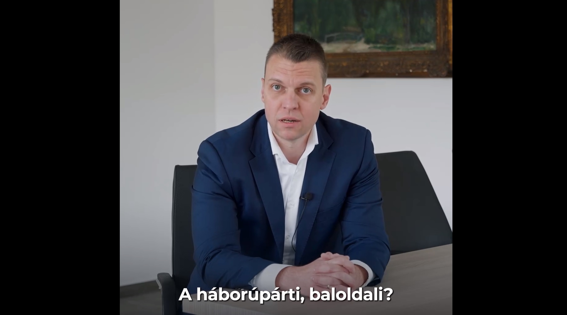 Menczer Tamás válasza a bohócozó Magyar Péternek + videó