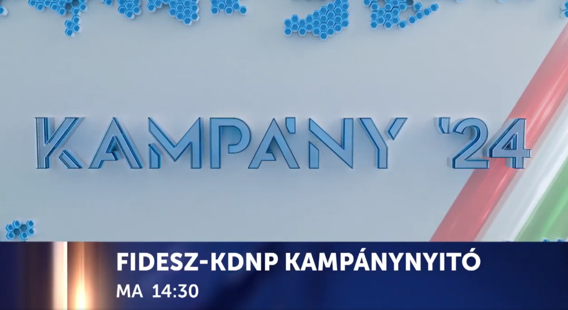 A Fidesz-KDNP mai kampánynyitóját élőben közvetíti a HírTV + videó