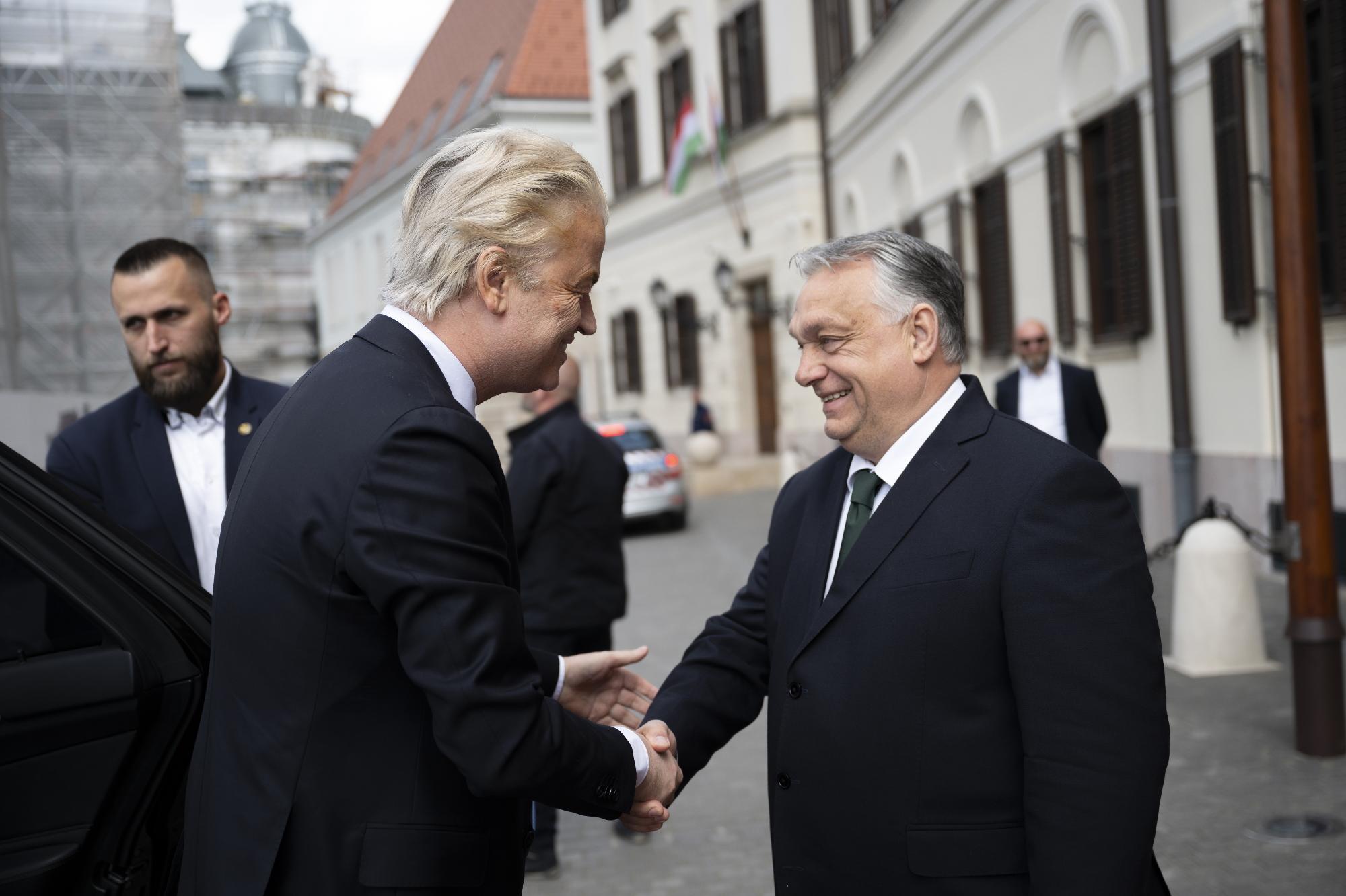 Orbán-Wilders találkozó: a magyar EU-elnökség nagy hangsúlyt helyez majd a határvédelemre