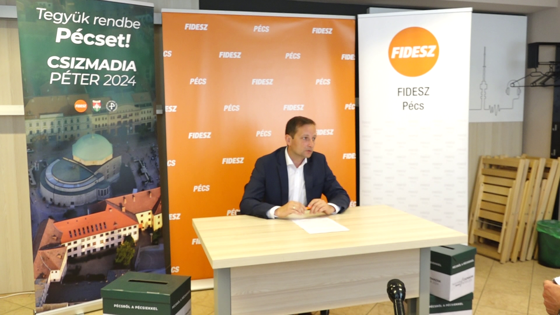 Kikéri az emberek véleményét Pécs fideszes polgármesterjelöltje + videó