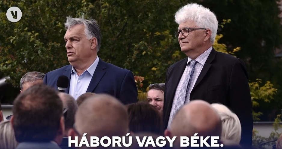 Orbán Viktor: Erről szól a választás: háború vagy béke?