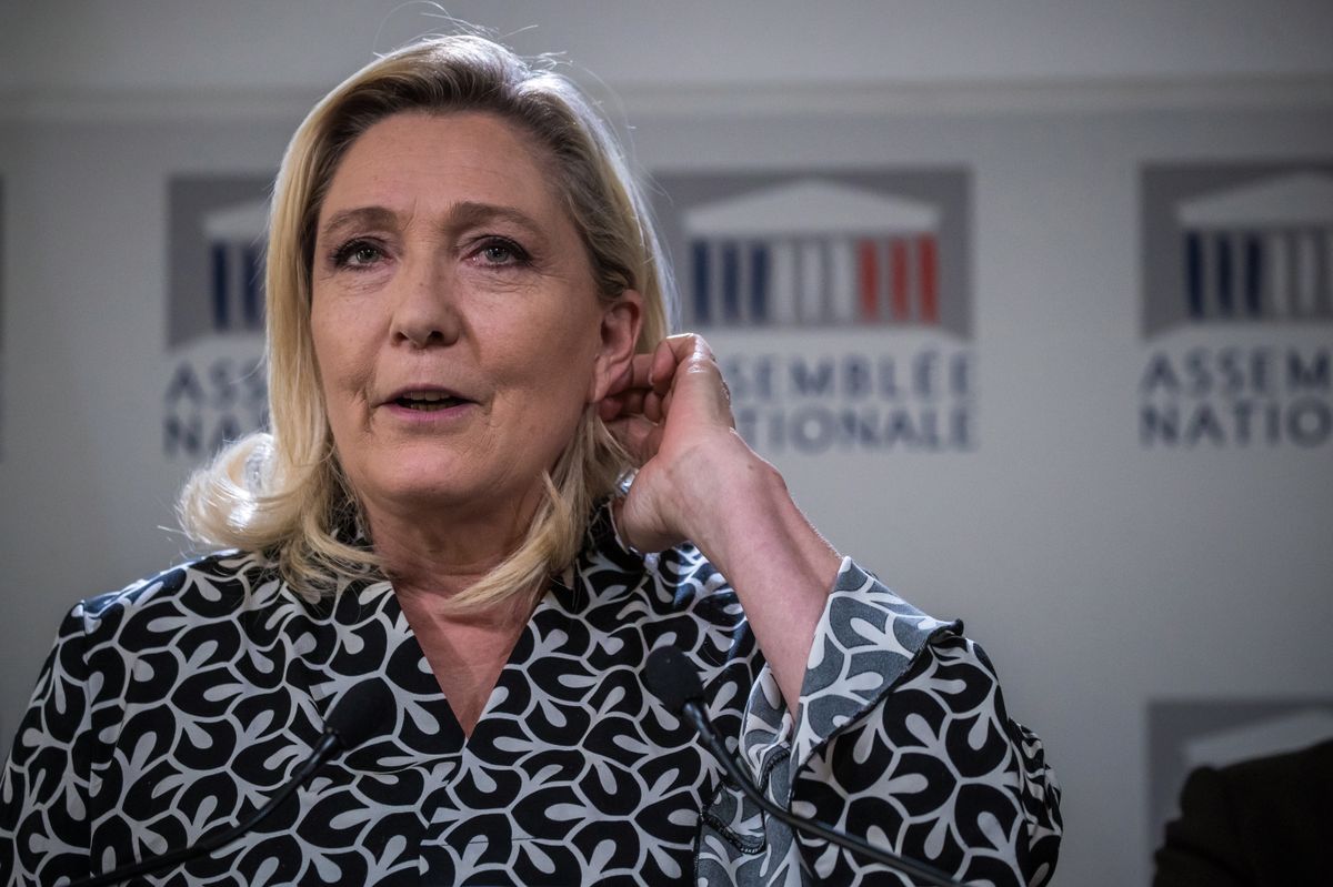 Marine Le Pen azt üzente Giorgia Meloninak