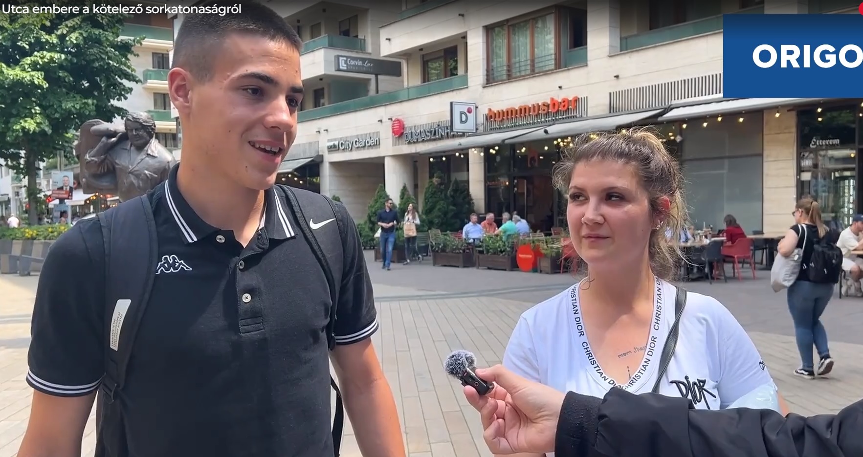 Megkérdezték az utca emberét a kötelező sorkatonaságról + videó