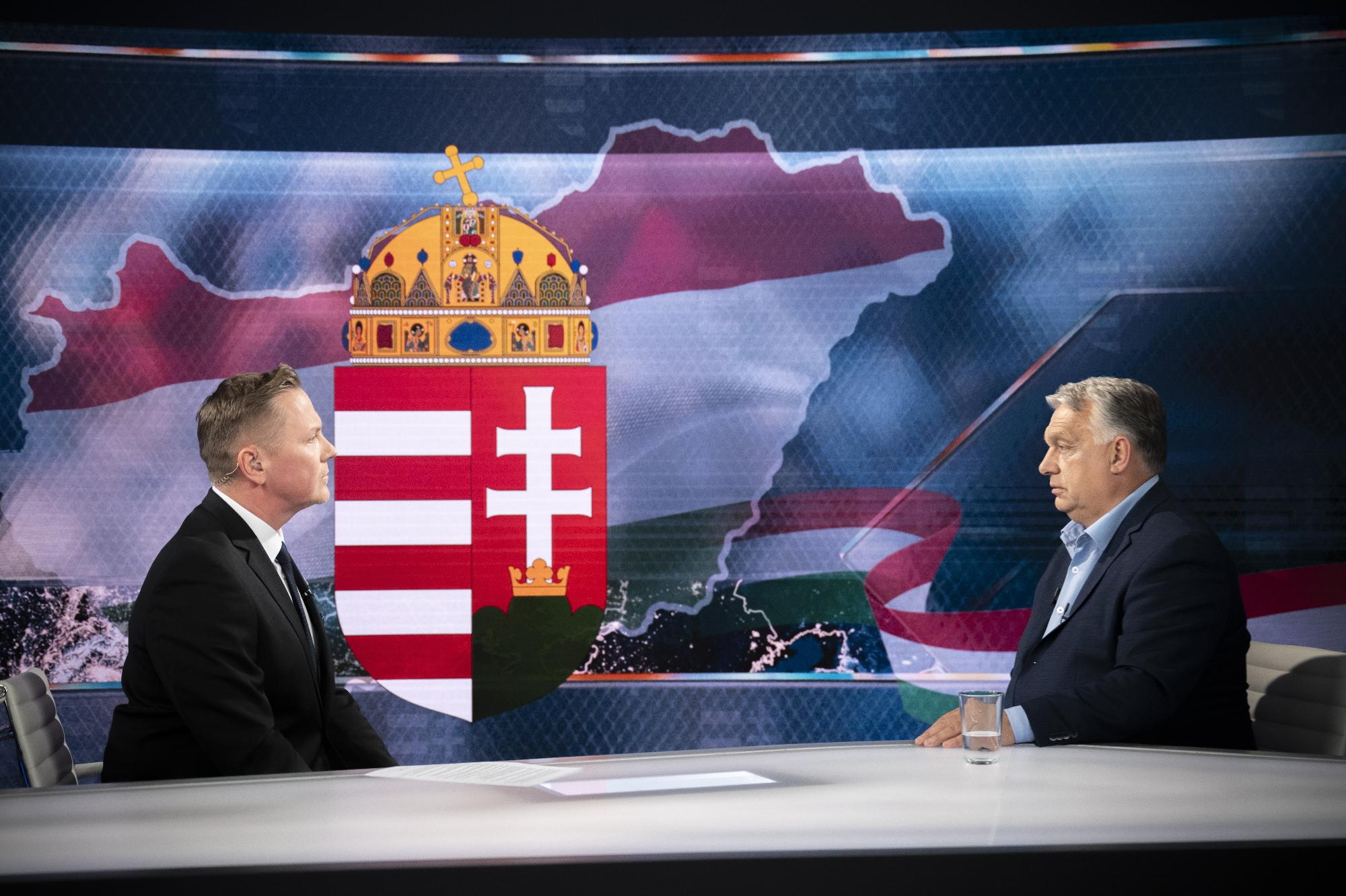Orbán Viktor miniszterelnök a TV2 Tényeknek adott interjút ma + videó