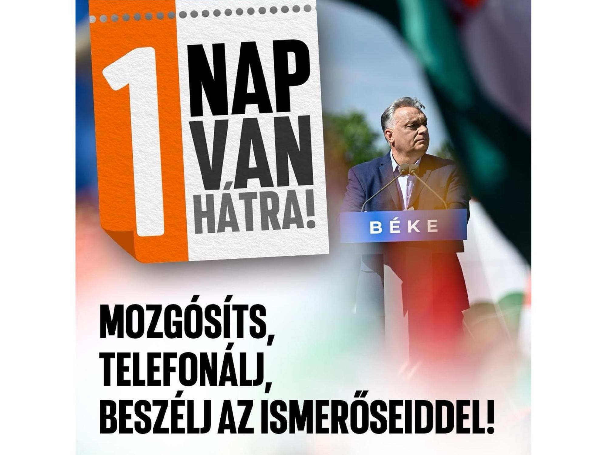 Fidesz: Tegyünk azért, hogy Magyarország a béke szigete maradhasson!