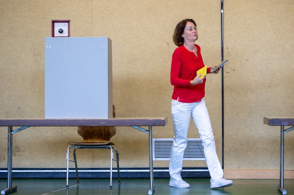Németországban tíz megkérdezettből négy nem szándékozott szavazni