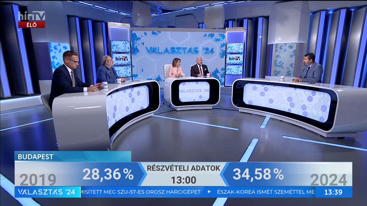 13 órakor már rekordszámú a részvétel az EP- és önkormányzati választásokon + videó