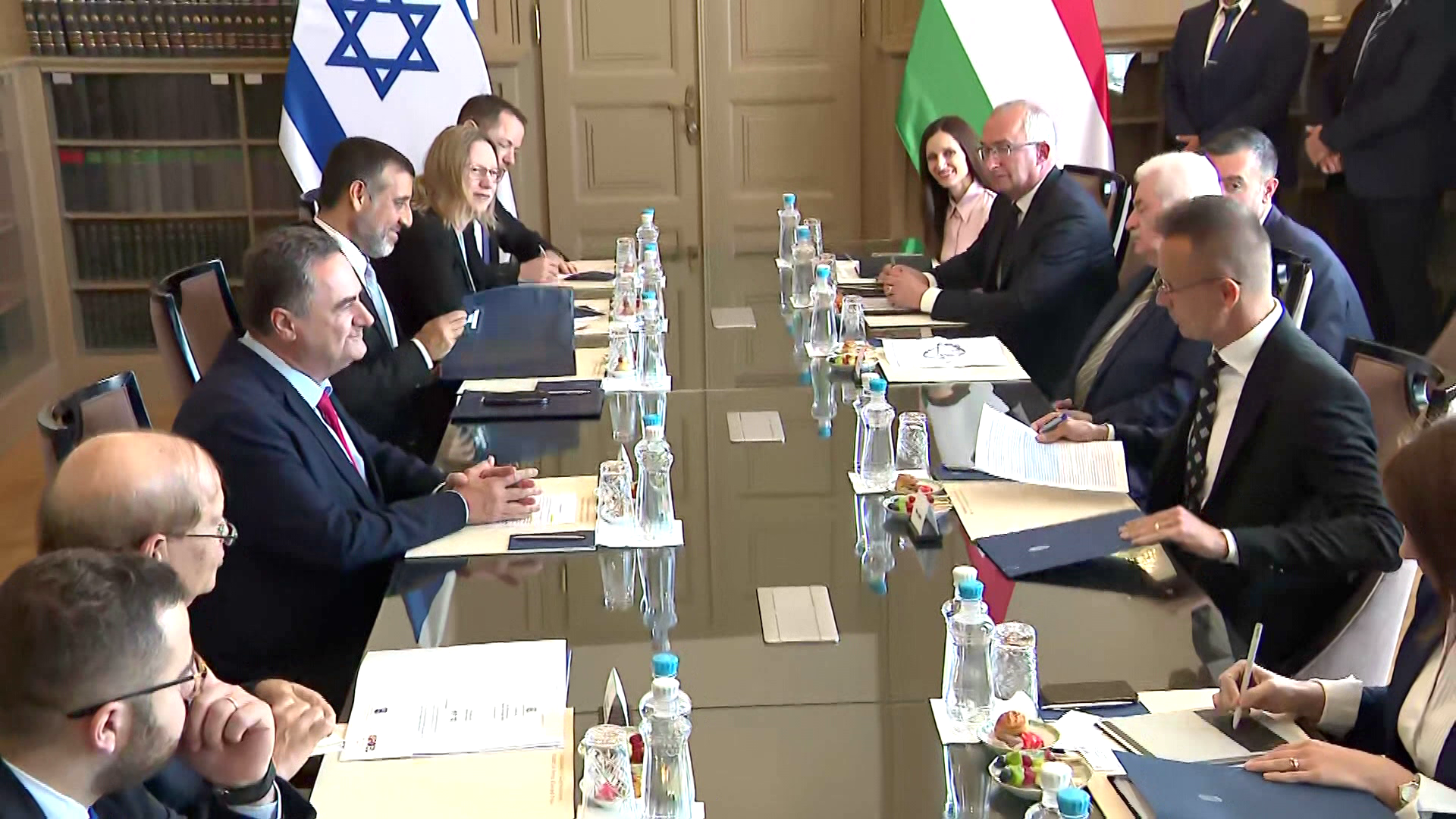 Hivatalos látogatáson vesz részt magyarországon Israel Katz, Izrael Állam külügyminisztere + videó