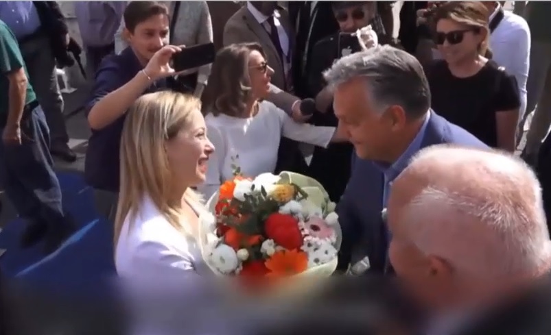 Az olasz miniszterelnökkel tárgyal Orbán Viktor + videó