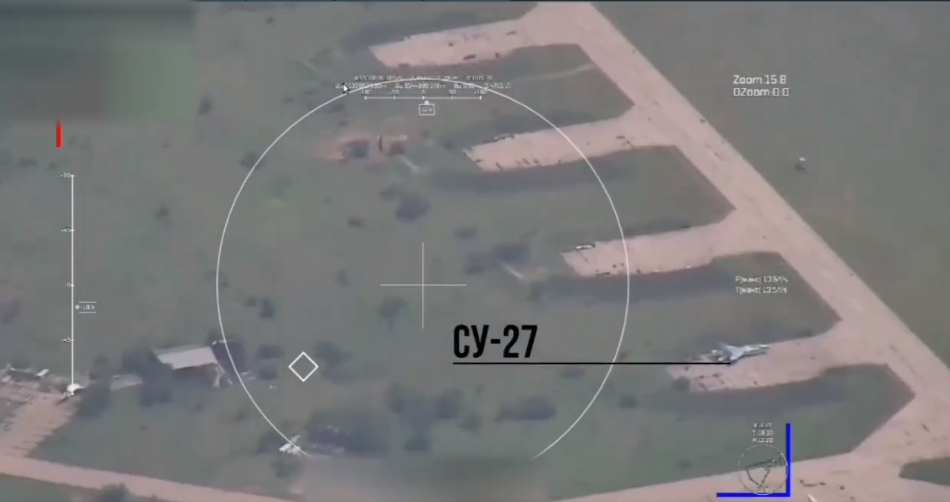 Kulcsfontosságú ukrán légibázist taroltak le orosz csúcsrakéta + videó