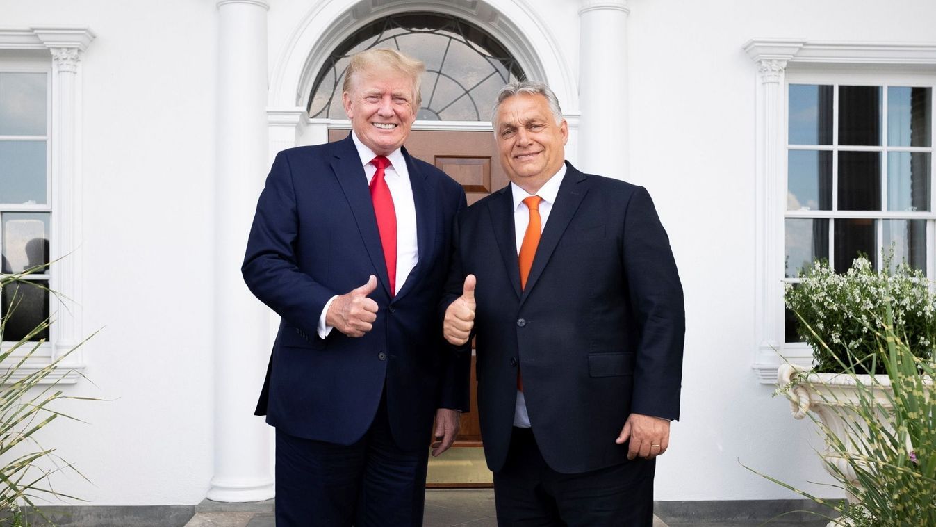 Apjához hasonlította Orbán Viktort ifj. Donald Trump