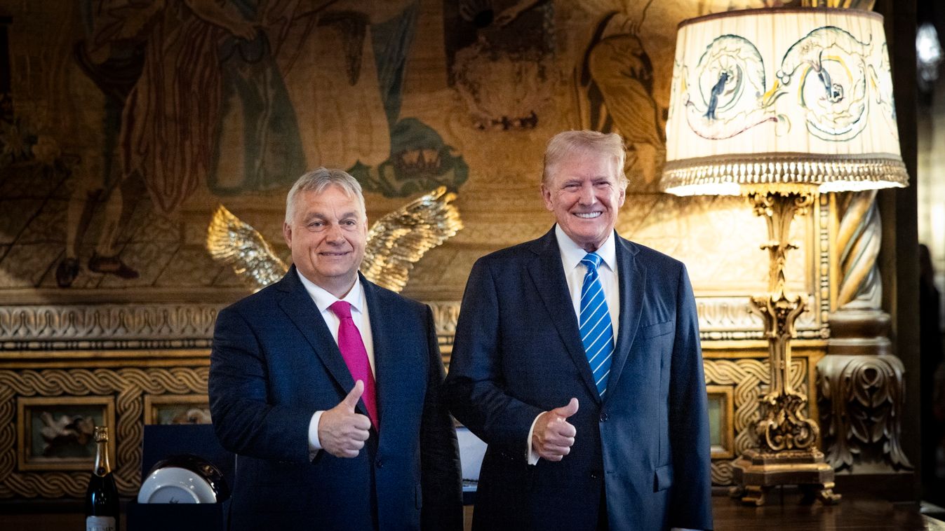 Orbán Viktor a béke lehetőségeiről egyeztetett a volt amerikai elnökkel