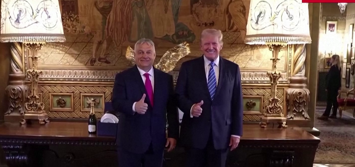 Egészen elképesztő infót súgott Donald Trump Orbán Viktornak