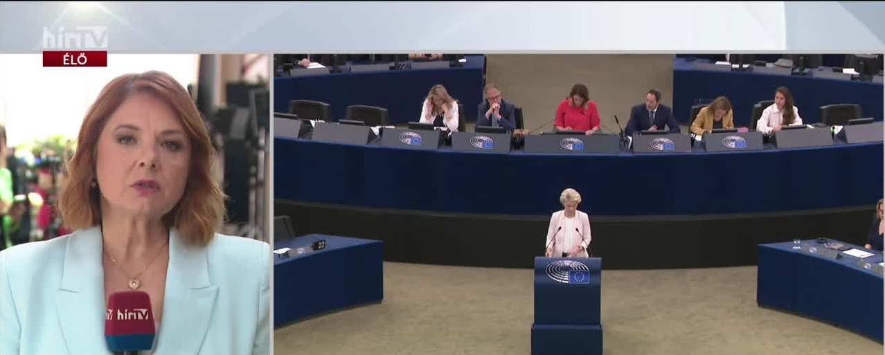 Az Európai Parlament ma dönt Ursula von der Leyen második mandátumáról + videó