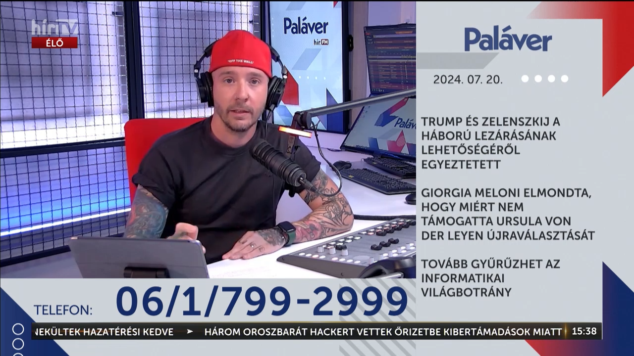 Paláver – Trump és Zelenszkij a háború lezárásának lehetőségéről egyeztetett + videó