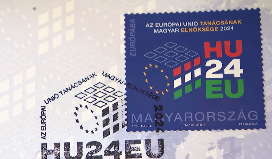 Bélyeget adott ki a Magyar Posta, az Európai Unió tanácsának magyar elnökség tiszteletére + videó