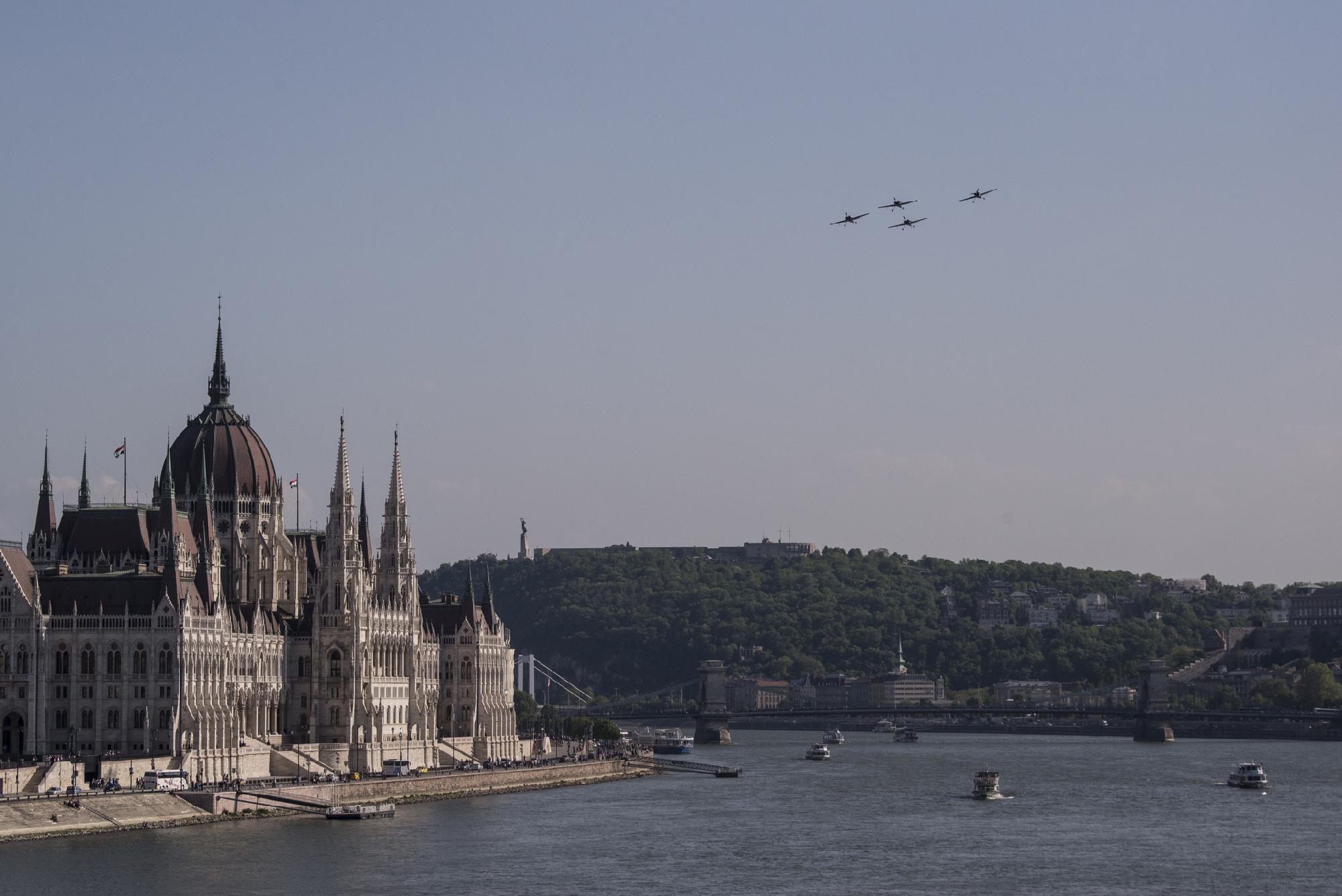 Légiparádé lesz Budapest fölött az augusztus 20-ai ünnepekkor