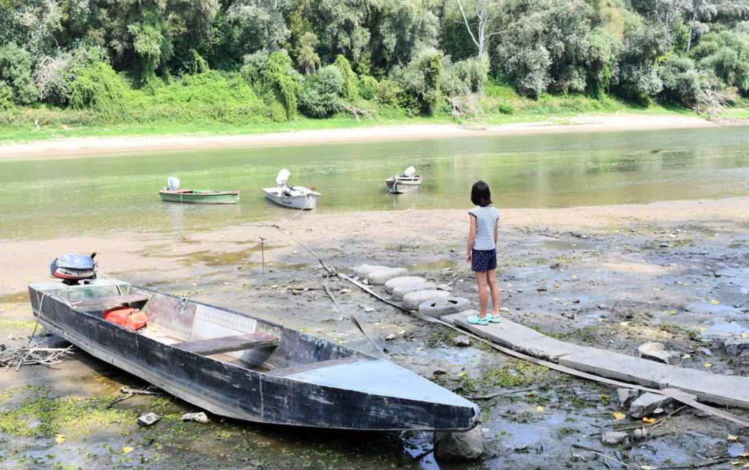 Szinte kiszáradt a Tisza több szakaszon