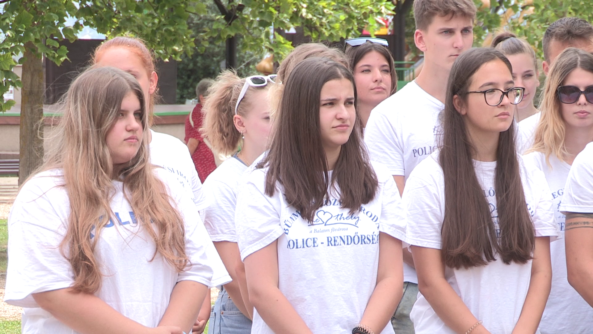 Fiatalok ügyeltek a rendre és biztonságra a Balaton-parton + videó