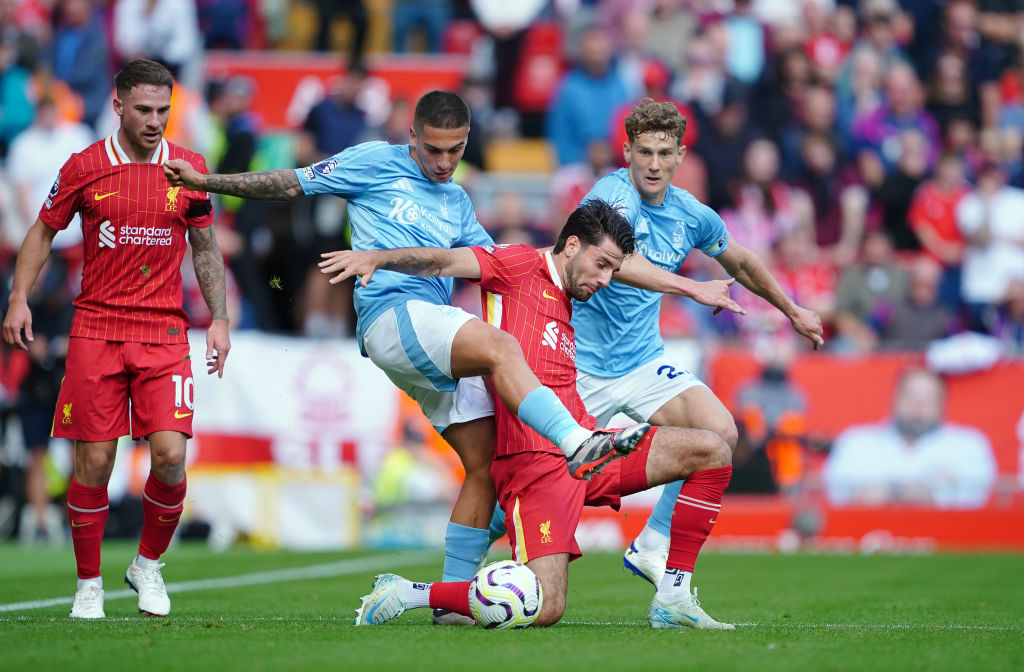 A Nottingham Forest 55 év után nyert az Anfielden